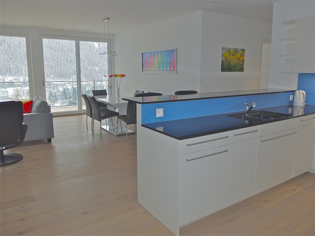 Scarlett Appartement Davos Kamer foto